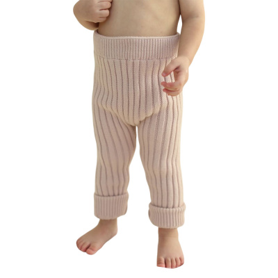 Штанишки вязаные Лапша Маленькая звезда 0005 (ЧЗ-нк) пудровый 02